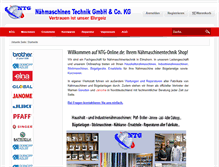Tablet Screenshot of ntg-online.com